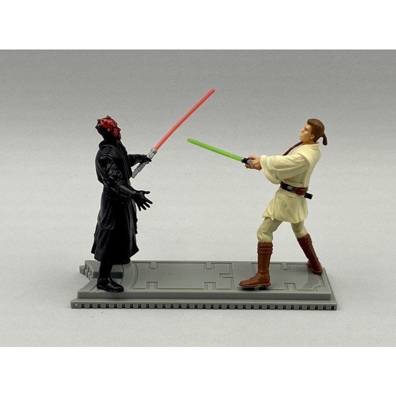 Star Wars 3.75” Phantom Menace Darth Maul Vs Obi-Wan Kenobi (Final