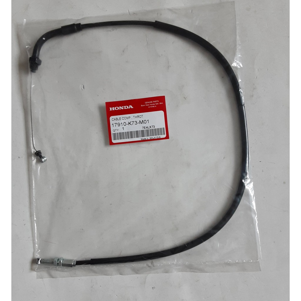 HONDA WAVE125 I (FUEL INJECTION) THROTTLE CABLE OE ORIGINAL HOMDA