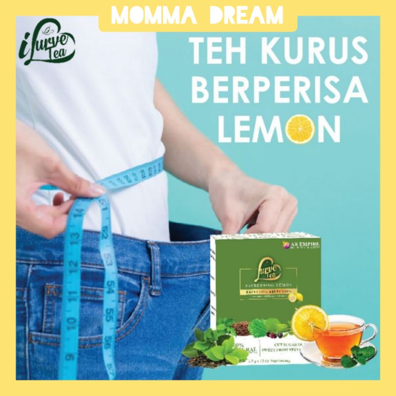 LURVE TEA SLIMMING TEA💥TEH KURUS 💥SERAP GULA & KARBO💥MANIS TANPA GULA💥