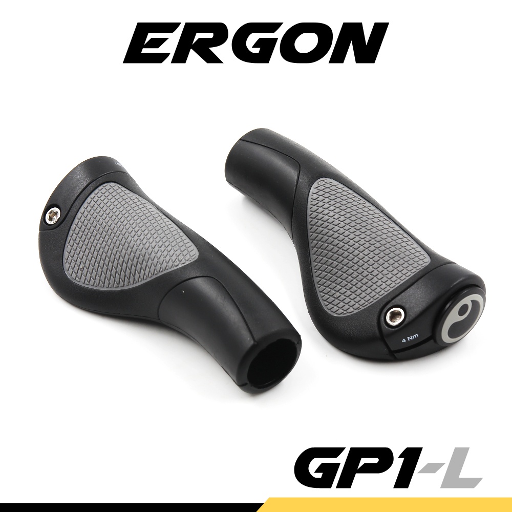 ERGON GP1L Comfort Handlebar Bar Grips for Mountain / Touring Bike