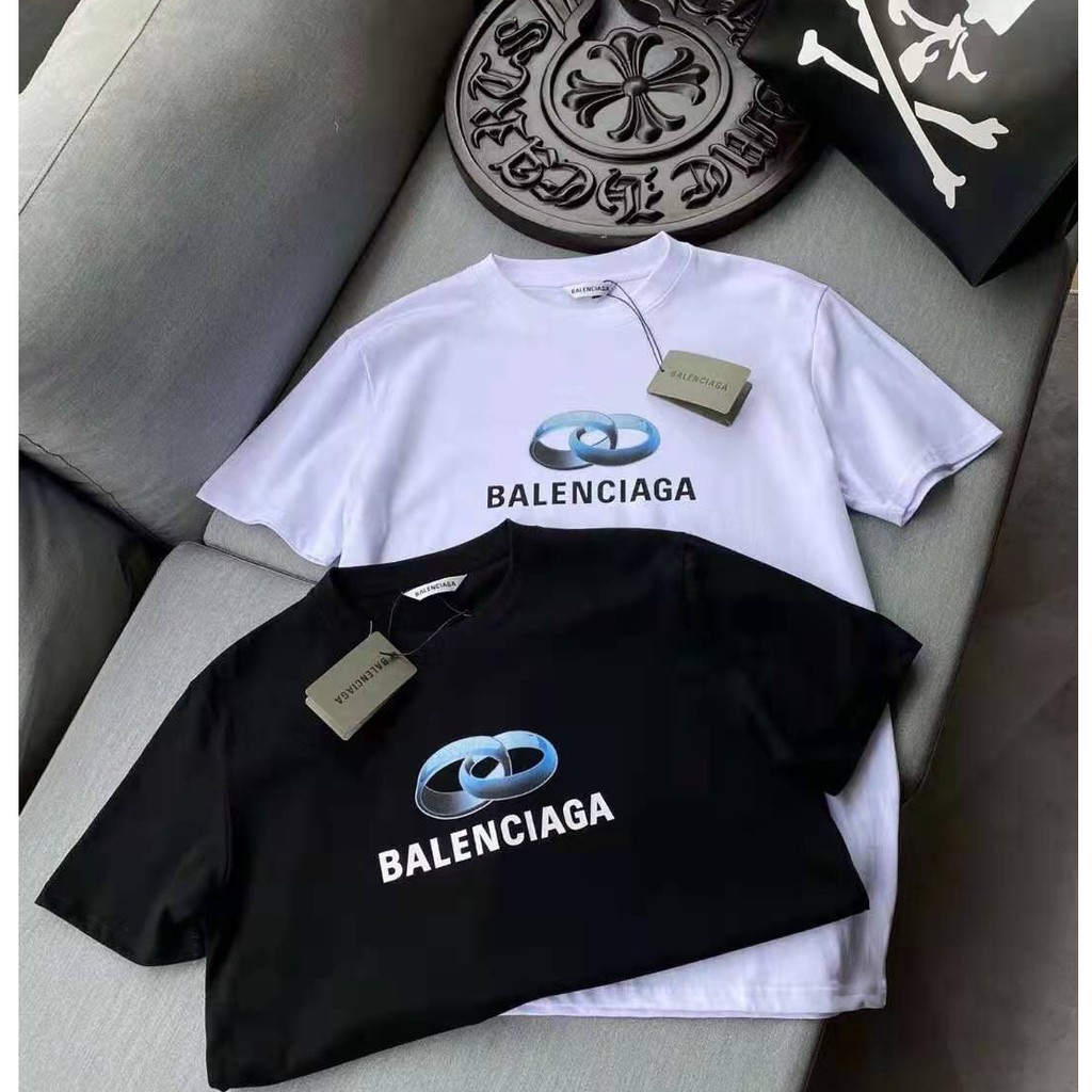 Plain balenciaga best sale t shirt