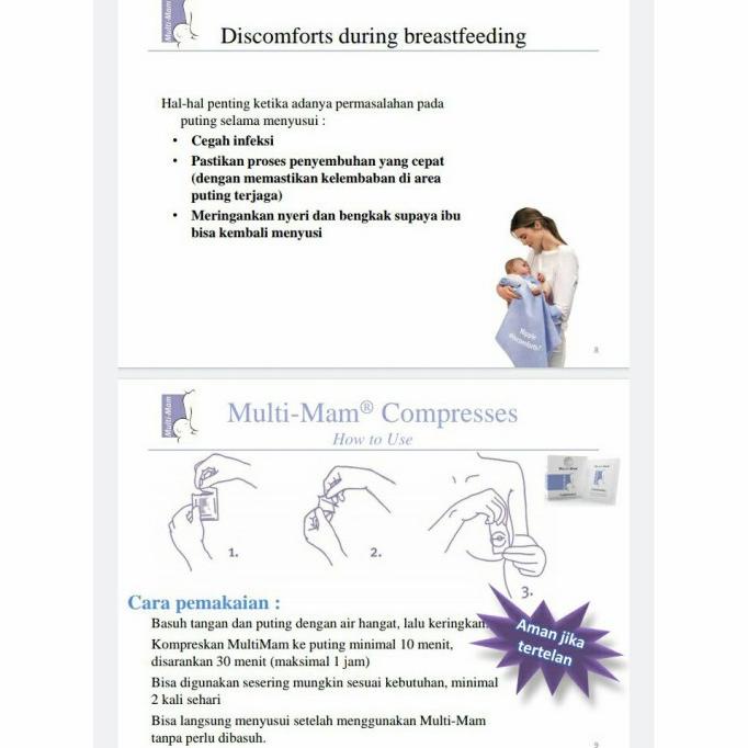 Multi Mam Compresses Nipple For Breastfeeding Mothers