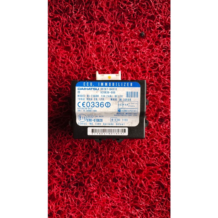 Perodua Alza Myvi Ecu Immobilizer 89787-B4010 | Shopee Malaysia