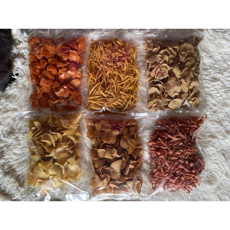 [Ready Stock] Kerepek Pelbagai Perasa Ubi Pedas Basah Kering Bawang Ubi ...