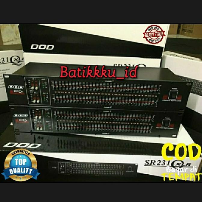 (Top Quality) Equalizer Dod Sr231 Sr 231 31 Channels Shopee Malaysia