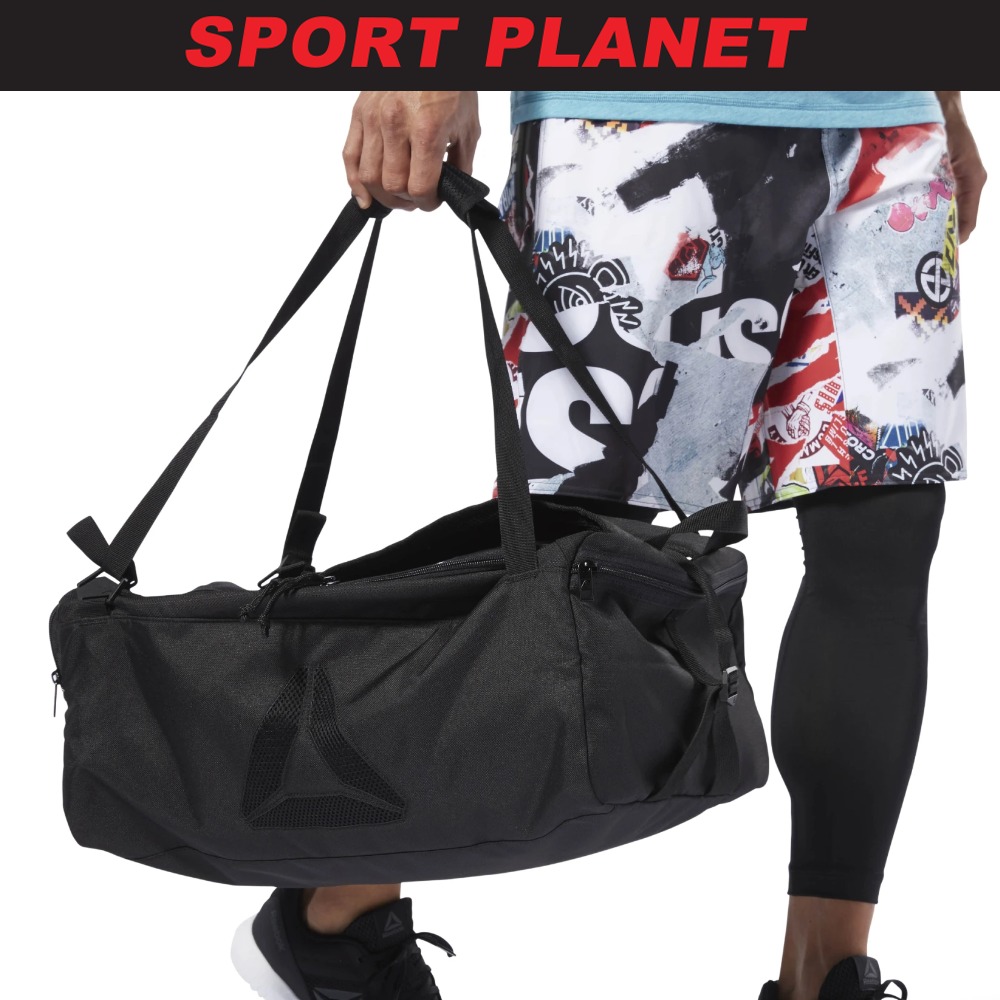 Reebok Men Active Enhanced Convertible Grip Bag DU3020 Sport Planet 4 9 Shopee Malaysia