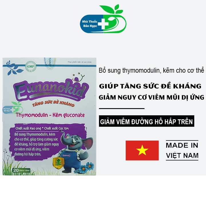 Eunanokid Increases The Additional Resistance Of thymomodulin And Zinc