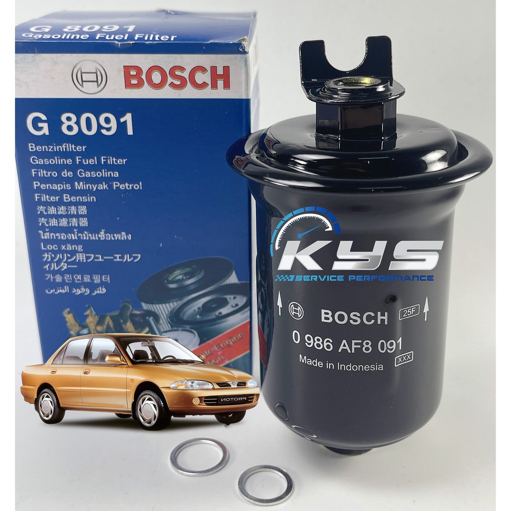 Bosch Fuel Filter Proton Waja / Exora / Persona / Preve / Satria