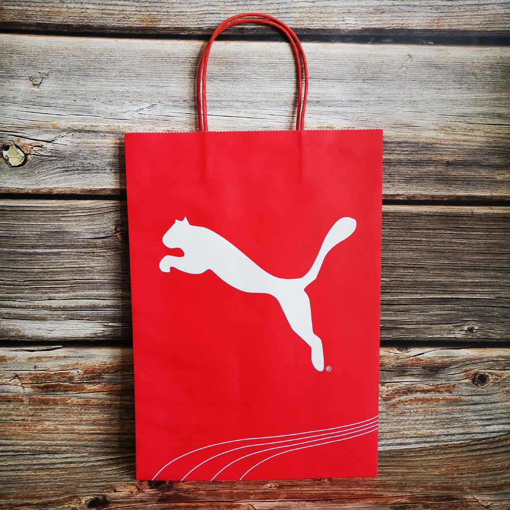 Puma Paper Bag Gift Bag Ready Stock Malaysia Shopee Malaysia