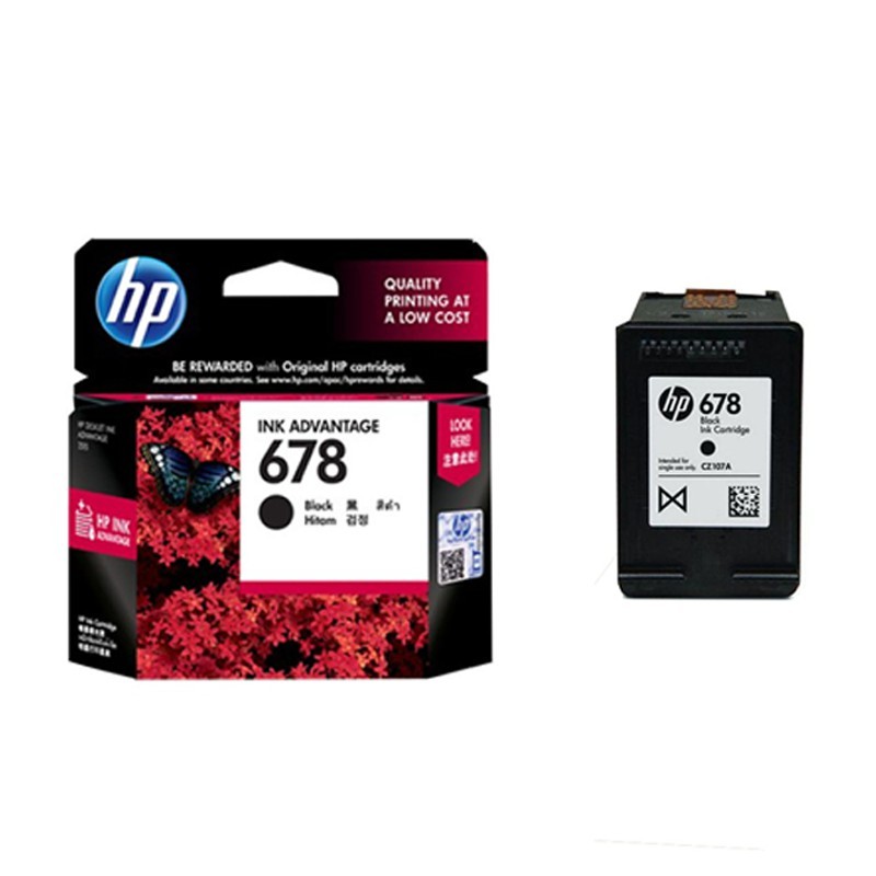 HP 678 Black Original Ink Advantage Cartridge | Shopee Malaysia