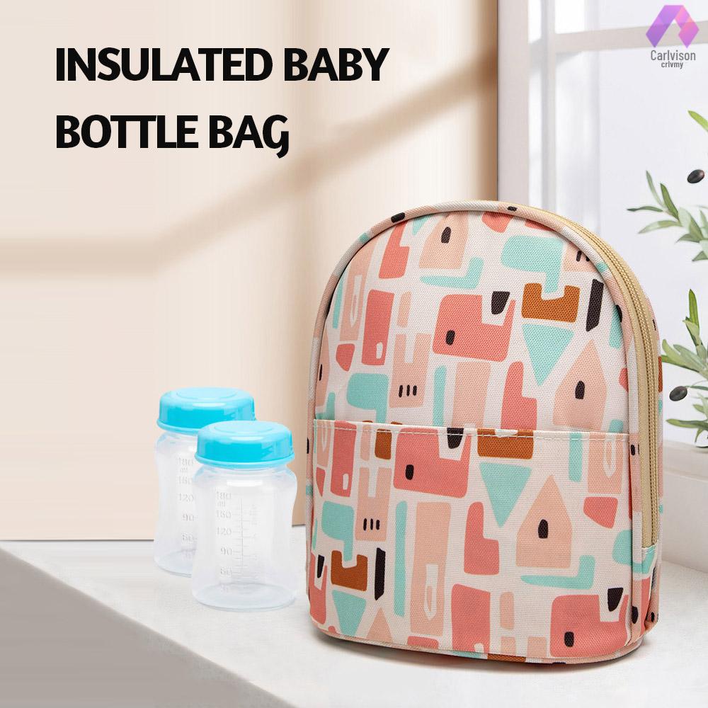 Breastmilk Cooler Bag Insulated Baby Bottle Bag Waterproof Baby Bottle Tote Bag Multifunction