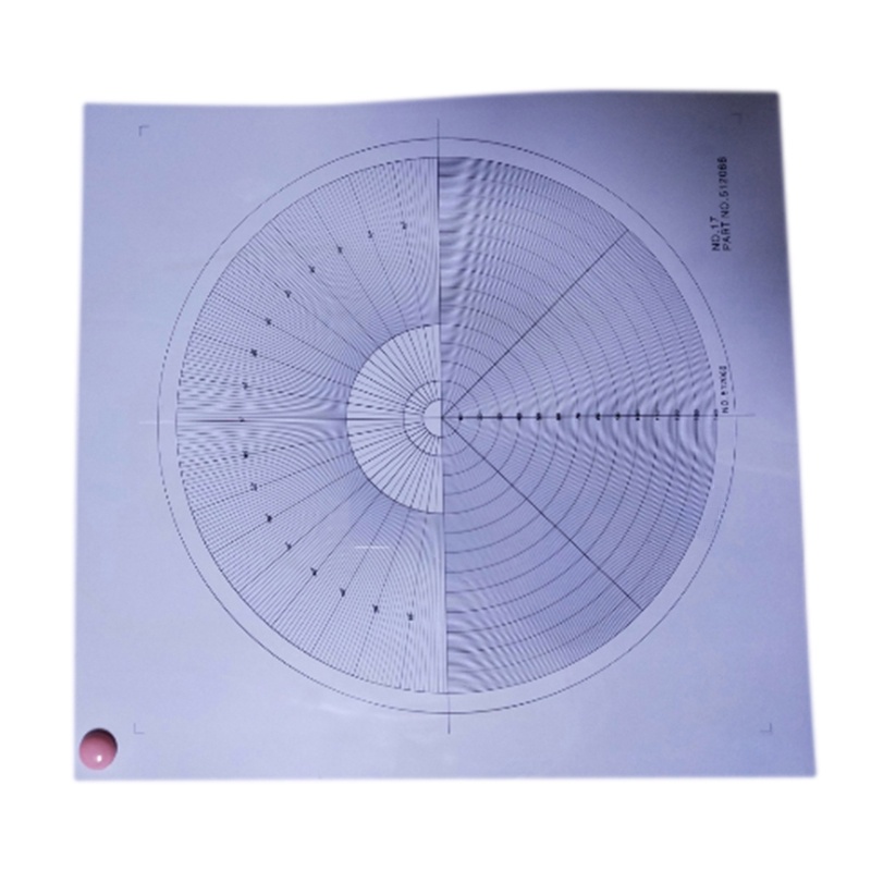 New Optical Comparator Chart For Profile Projector Overlay Chart ...