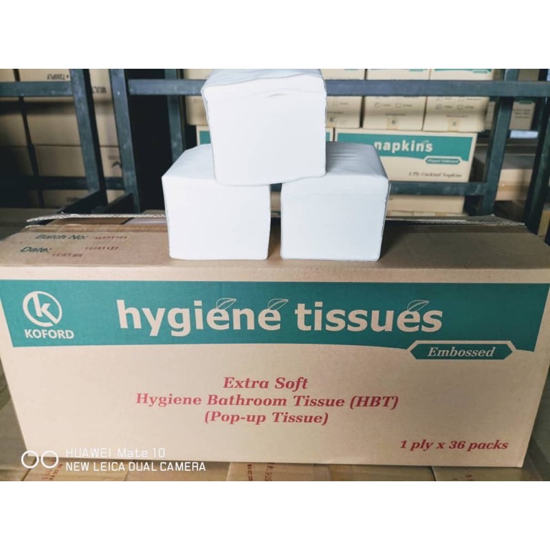 (167) Hygine pop-up tissue 1ply - 36pkt | Shopee Malaysia