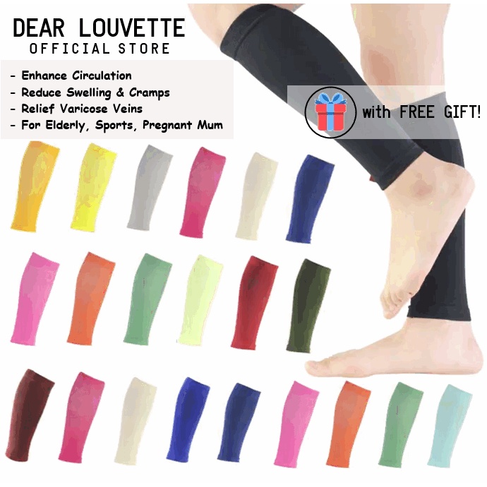 Compression Therapy Health Calf Socks Leg Soreness Pain Confinement