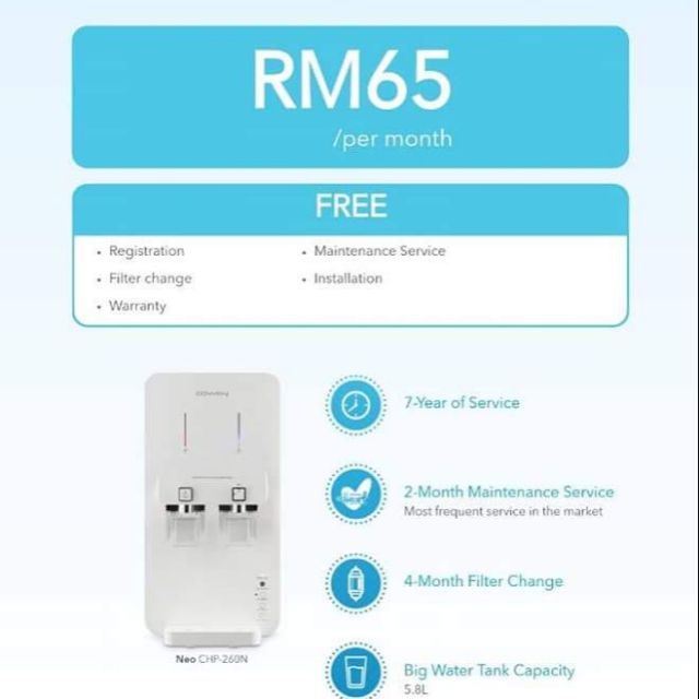 COWAY RM65 SEBULAN | Shopee Malaysia