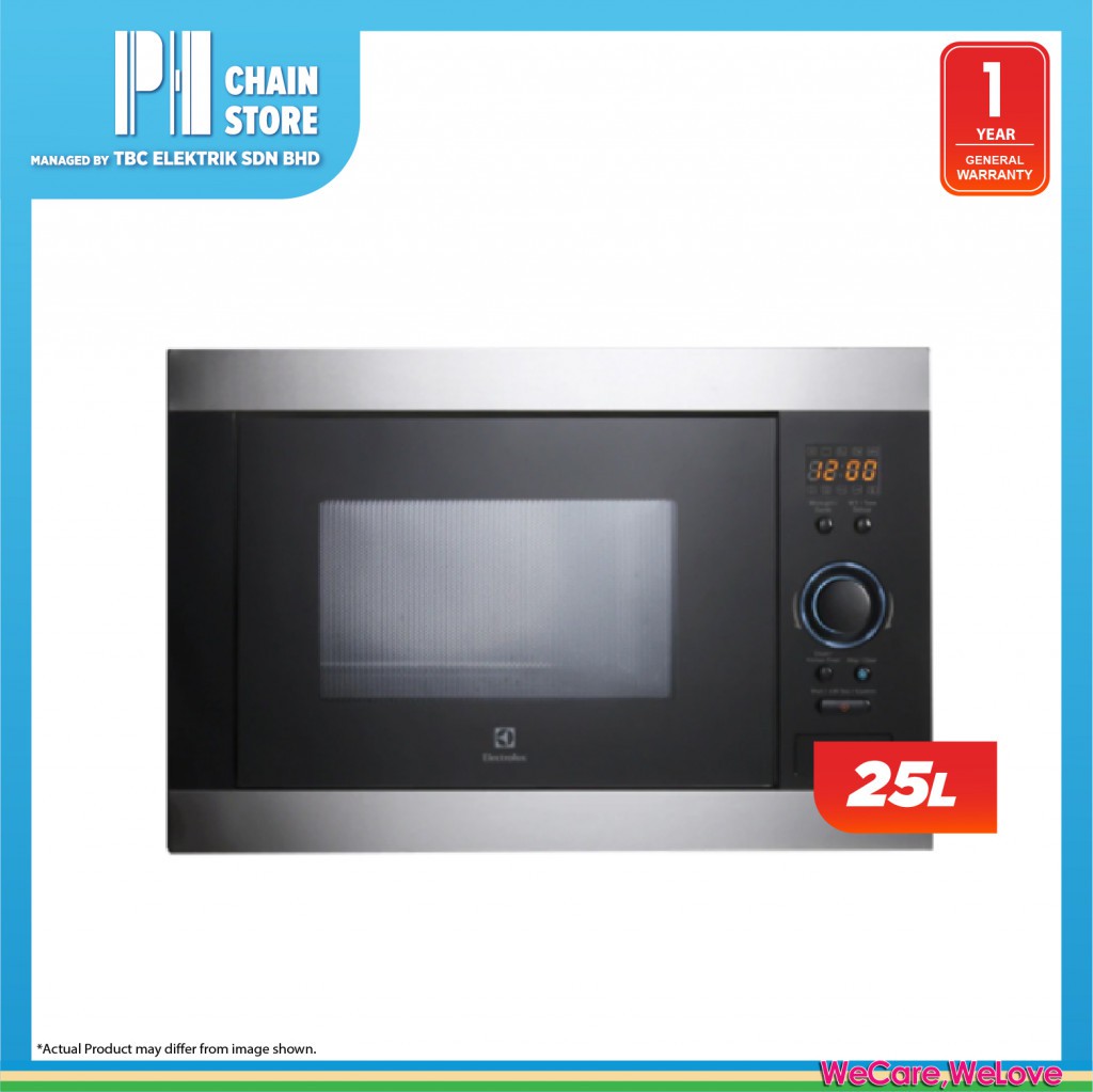 ELECTROLUX EMS2540X 25L Builtin Microwave with Grill Shopee Malaysia