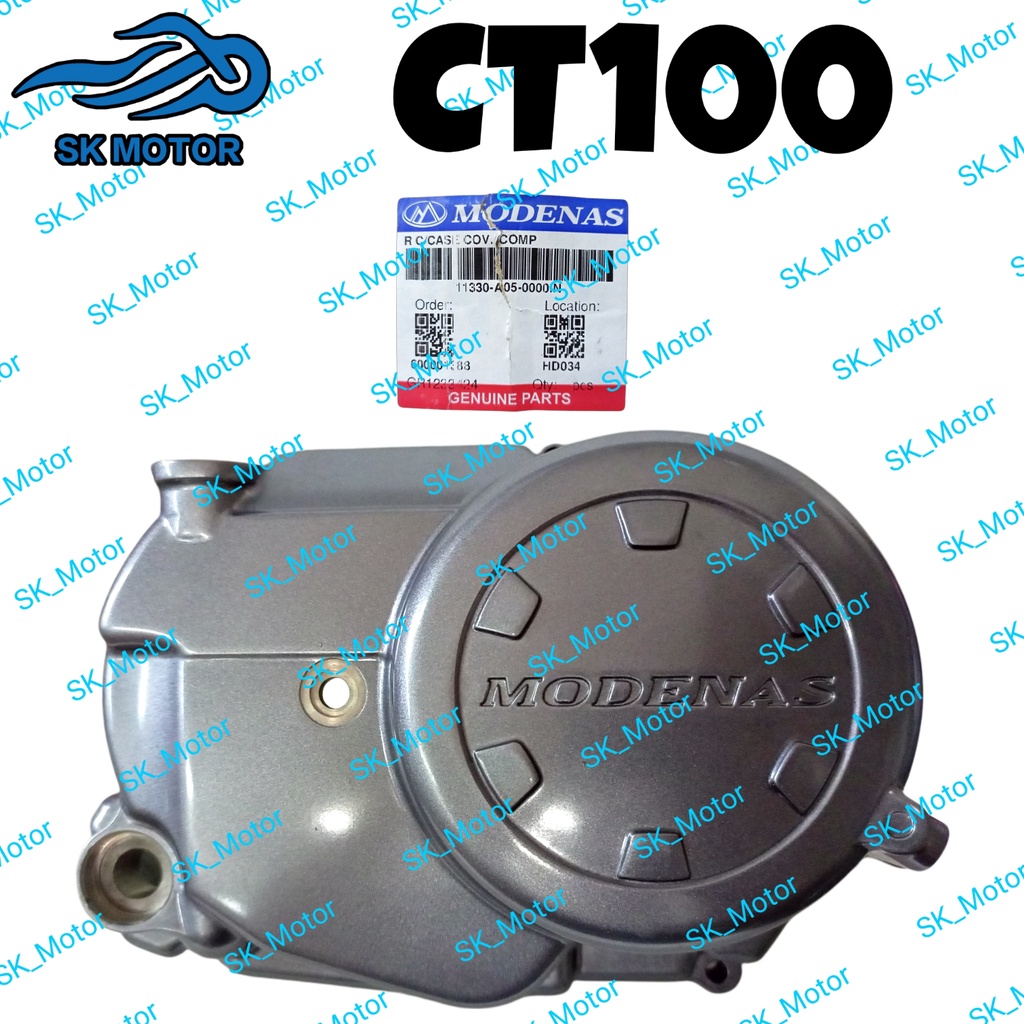 Modenas CT CT100 KRISS 100 MR1 Original Clutch Cover / Crankcase Cover ...