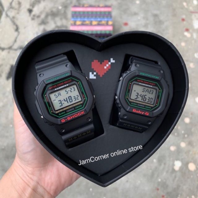 G shock couple store set original