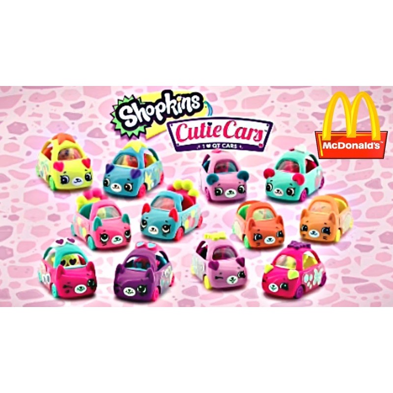 Mcdonalds shopkins cars hotsell