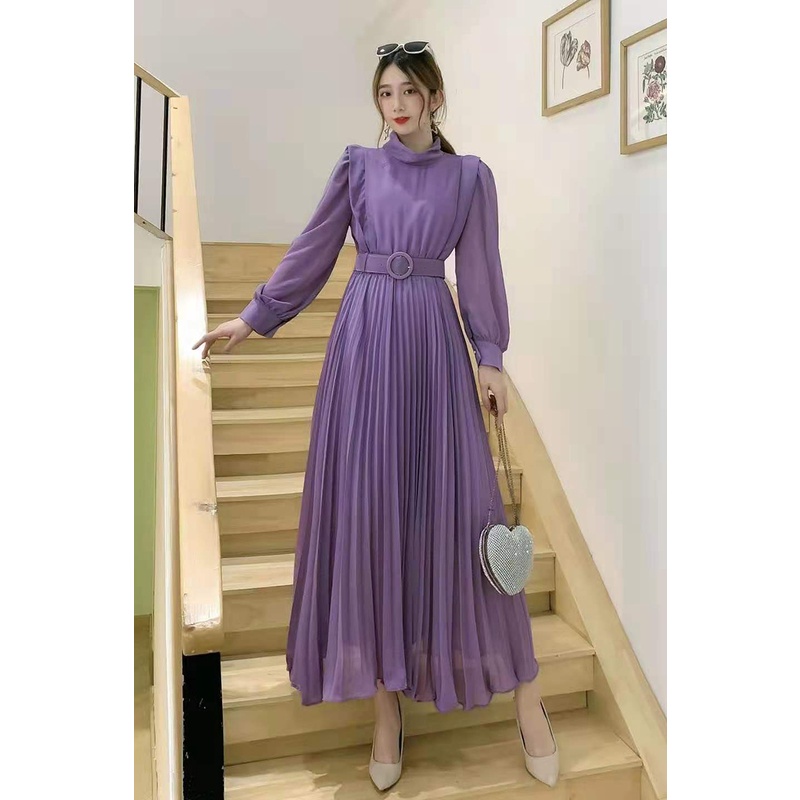 Korean deals long dress