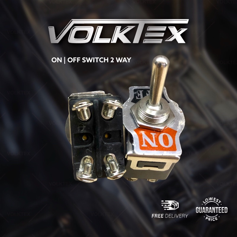Toggle Switch On Off Switch 2 Way On Off Switch 4 Pin | Shopee Malaysia