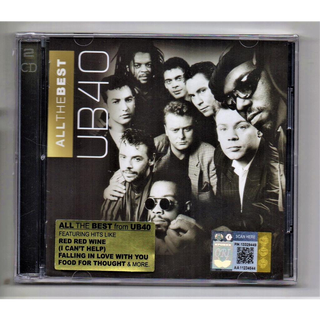 UB40 - All The Best From UB40 ( 2 CD ) | Shopee Malaysia