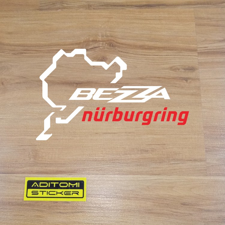 Perodua Bezza Nurburgring Circuit diecut sticker | Shopee Malaysia