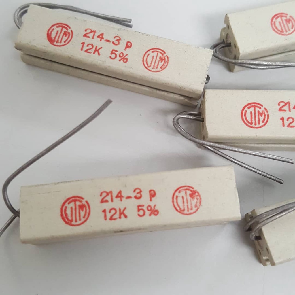 POWER WIREWOUND RESISTOR 214-3P 12K ( PACK OF 5 PCS ) | Shopee Malaysia