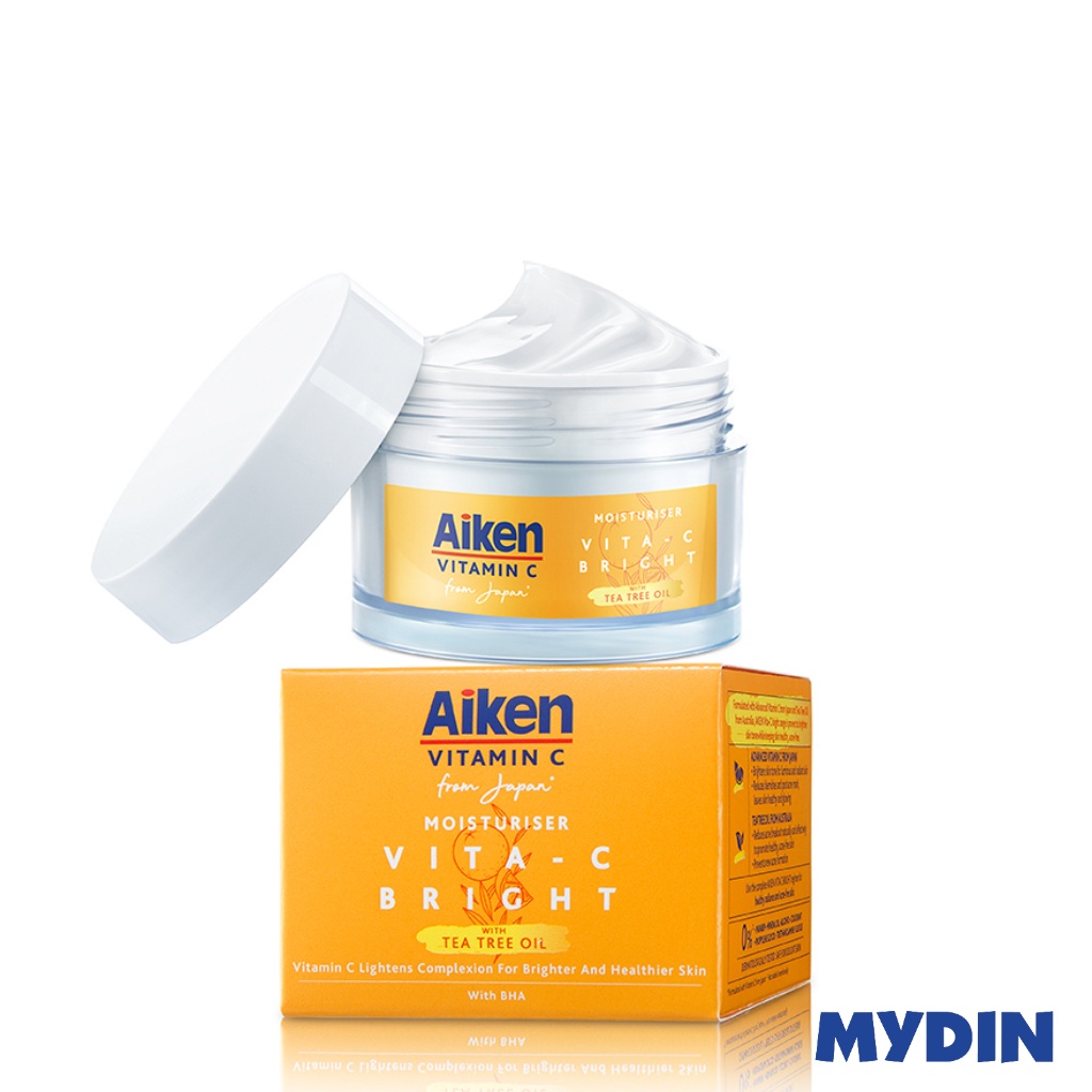 Aiken VitaC Bright Moisturizer (40g) Shopee Malaysia