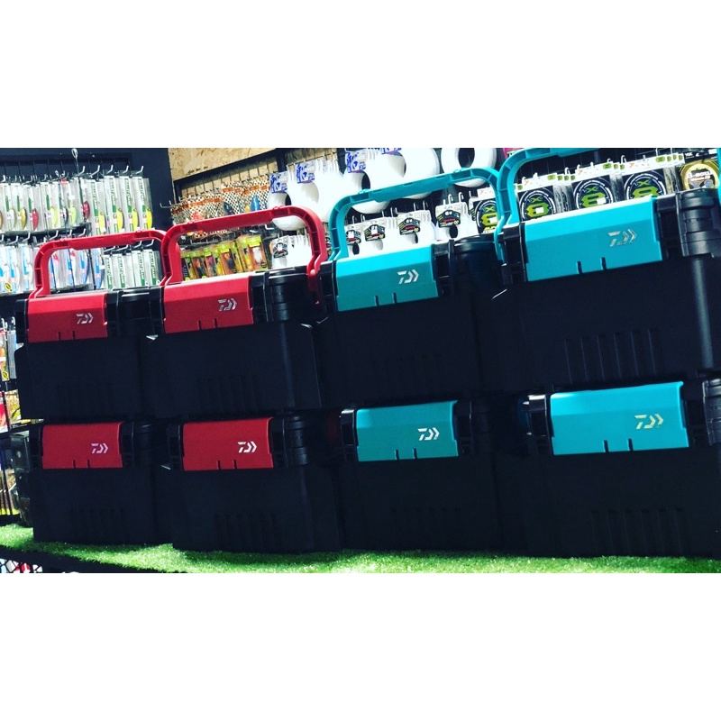 DAIWA tackle box TB3000 Nero/Rosso 31,3x23,3x22,2cm resistente agli