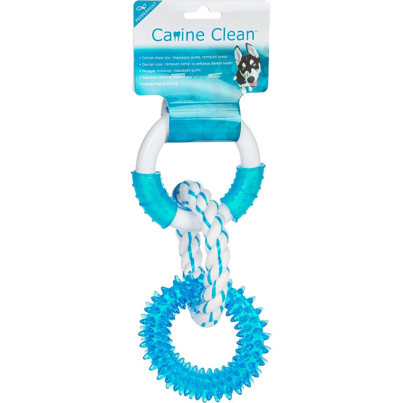 Canine Clean TRIPLE RINGS-TPR SPIKER OPEN NYLON (BLUE) | Shopee Malaysia
