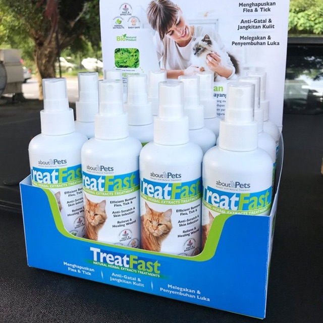 To Treat Flea, Tick, Mite, Lice and Skin Infection Shopee Malaysia