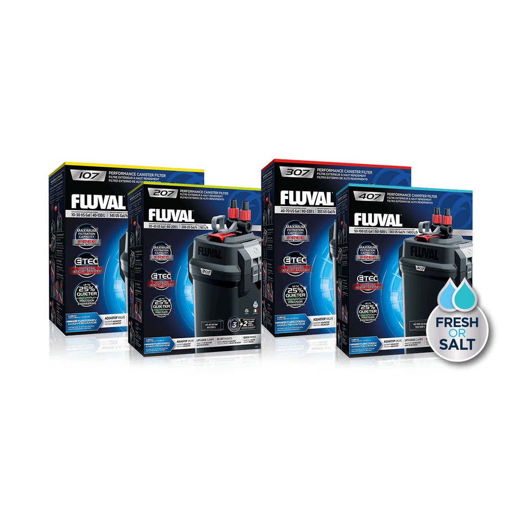 FLUVAL 407 SERIES PERFORMANCE EXTERNAL CANISTER FILTER Shopee Malaysia