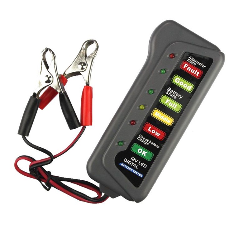 Auto Batterie Tester Analyzer 12v 24v Vrla Gel Agm Load Plug Cranking  Diagnose