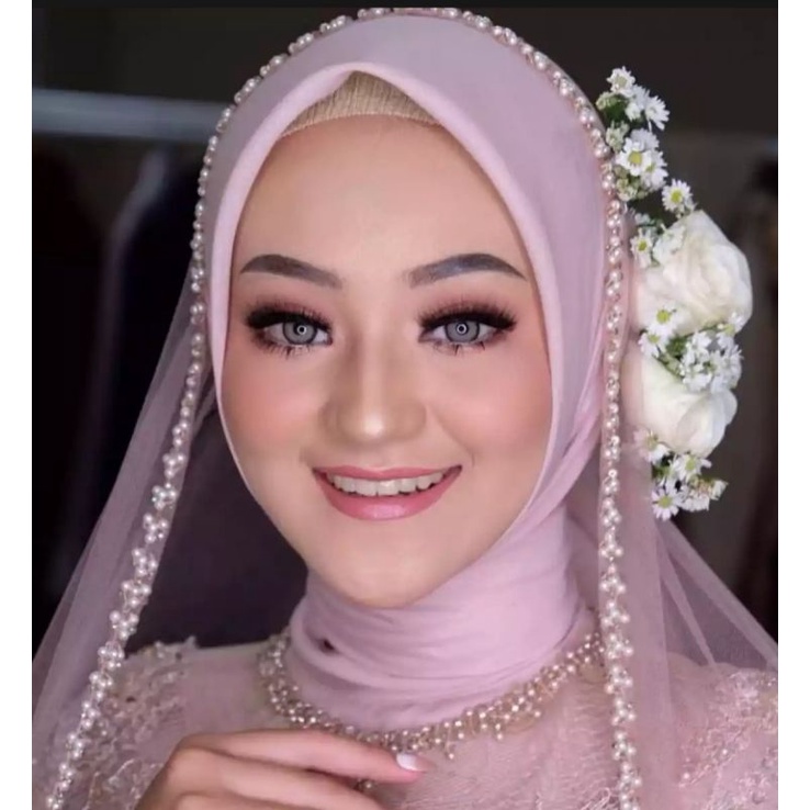 Bridal slayer/Pearl veil slayer/Bridal veil/akad hijab | slayer ...