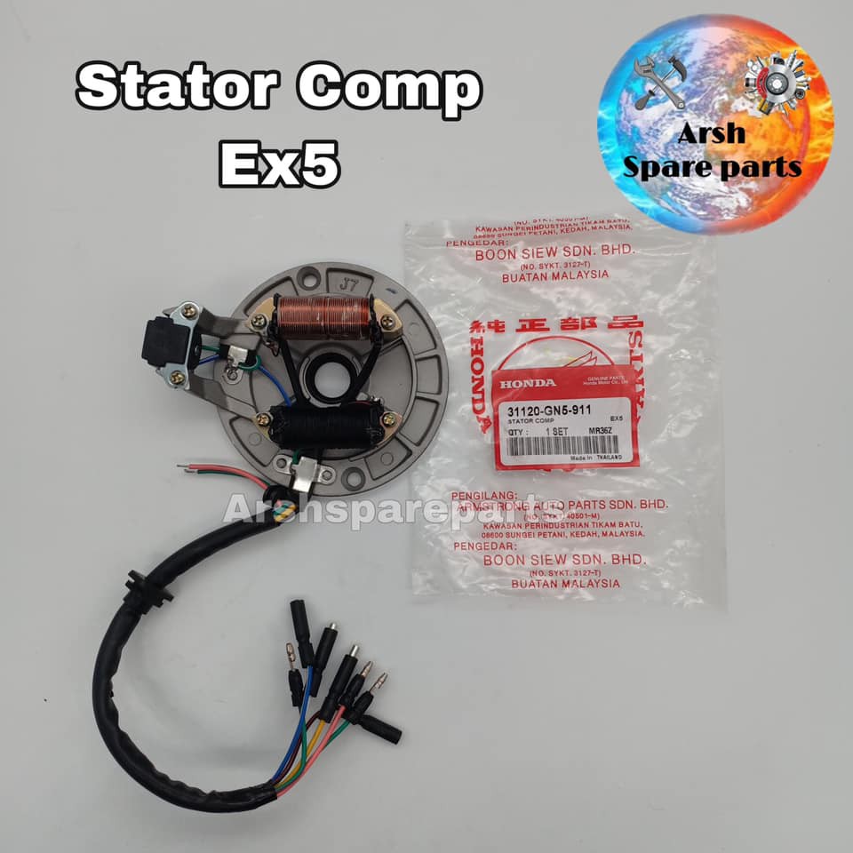 HONDA EX5 HIGH POWER UNIT & FUEL COIL SET / COIL / FUEL COIL / FIELD COIL / STATOR
