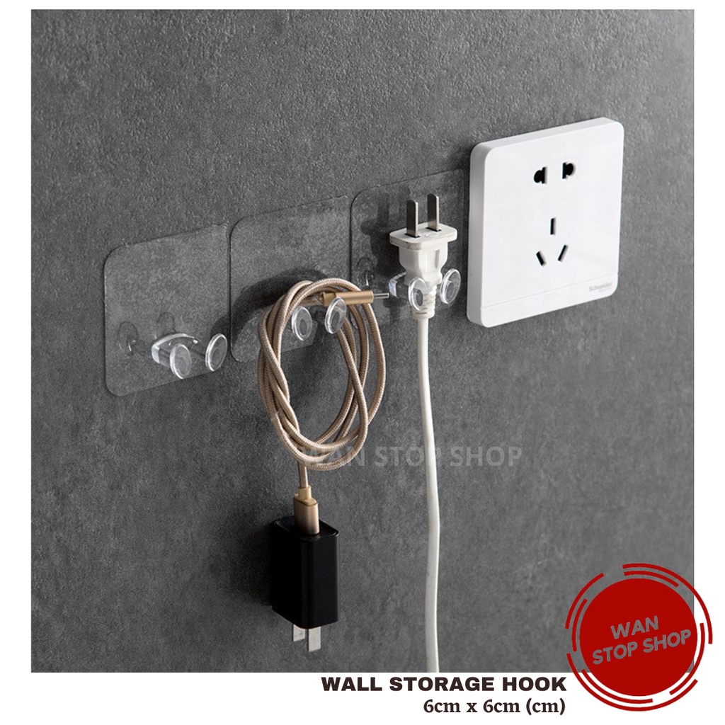 Wall Hook USB or Cable Organizer Multipurpose Hook Bathroom door Cable ...