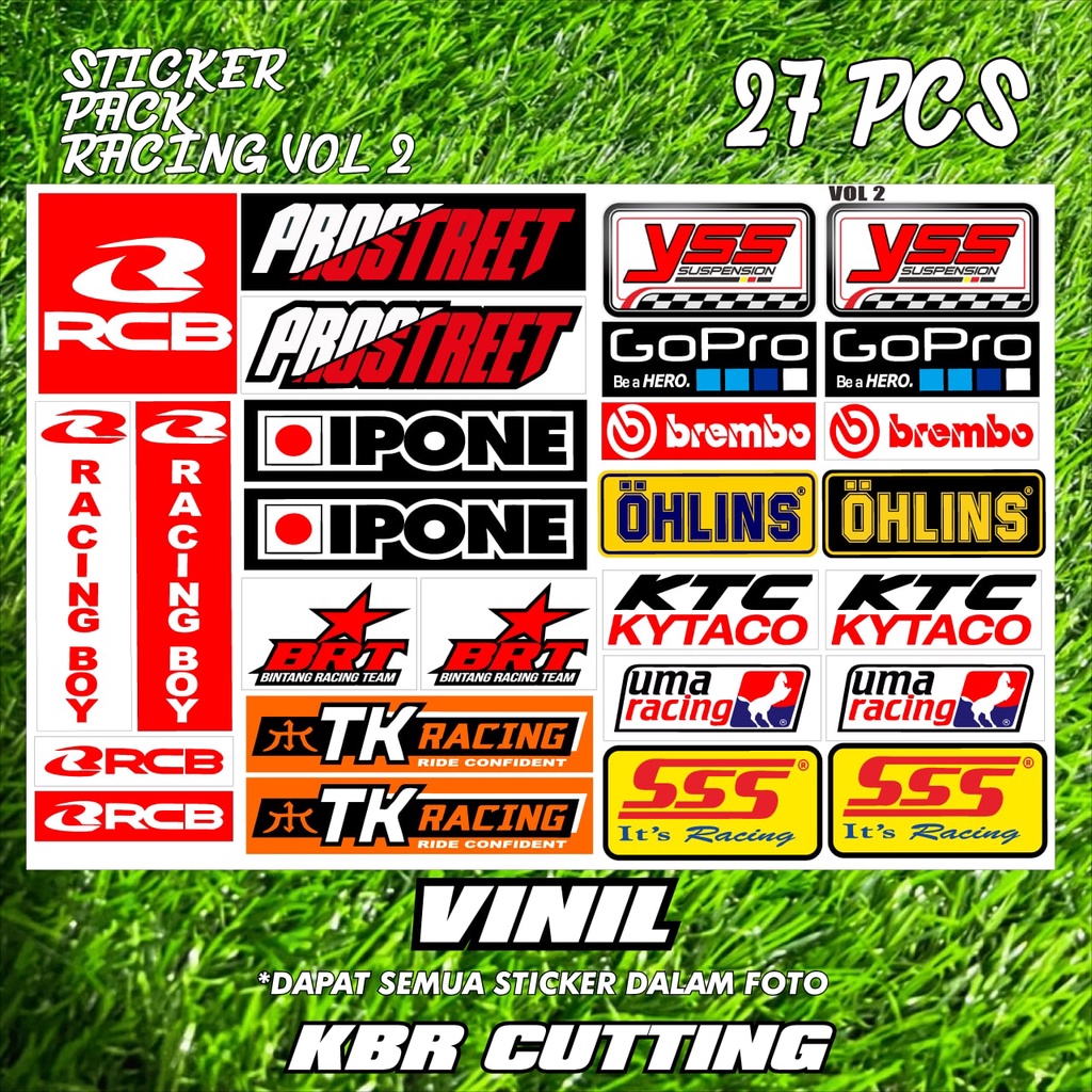 Racing STICKER/STICKER PACK/STICKER PACK/Motorcycle STICKER/RACING ...
