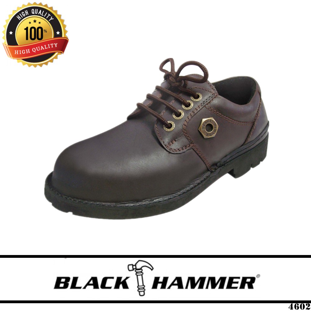 SAFETY BOOTS BLACK HAMMER SAFETY SHOE BH4602 Shopee Malaysia