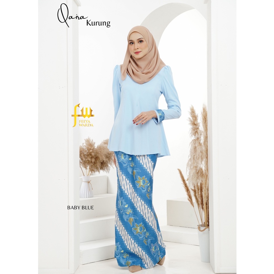 Gambar baju kurung Qaira Moden Batik