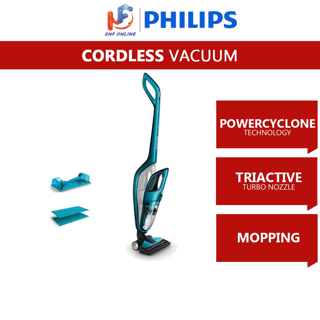 Philips Cordless Power Pro Aqua Vacuum Cleaner And Mopping FC6404/01