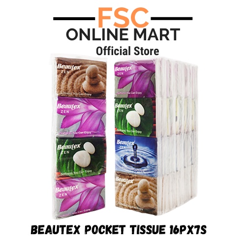 [FSC] Beautex Pocket Tissue 16px7s | Shopee Malaysia