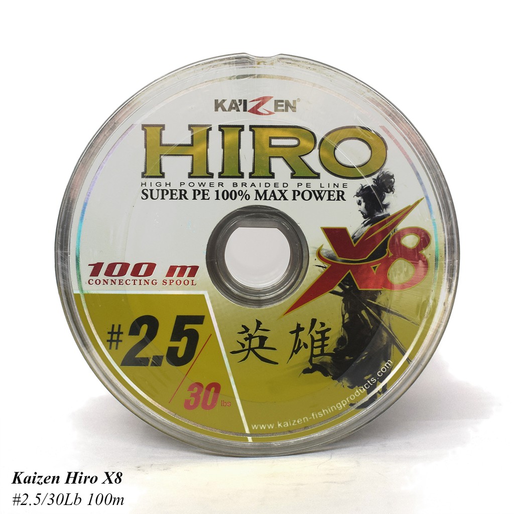 Kaizen Hiro Yellow PE String (Select Size) | Shopee Malaysia
