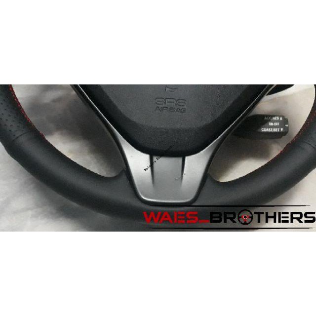 High Quality♕ Proton exora cover steering preve saga vvt hand stitch ...