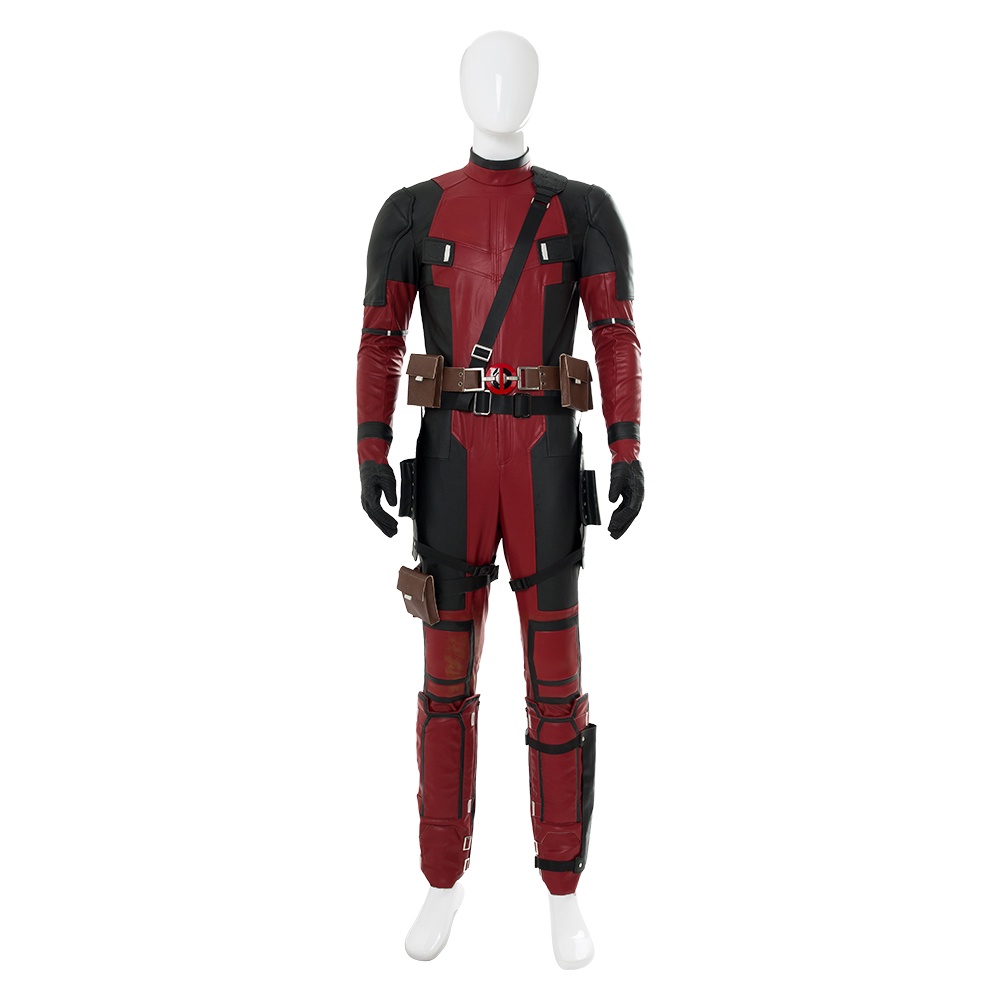 Avengers Superhero Deadpool Boy Luxury Costume and Sword New Halloween  Carnival Cosplay Costume