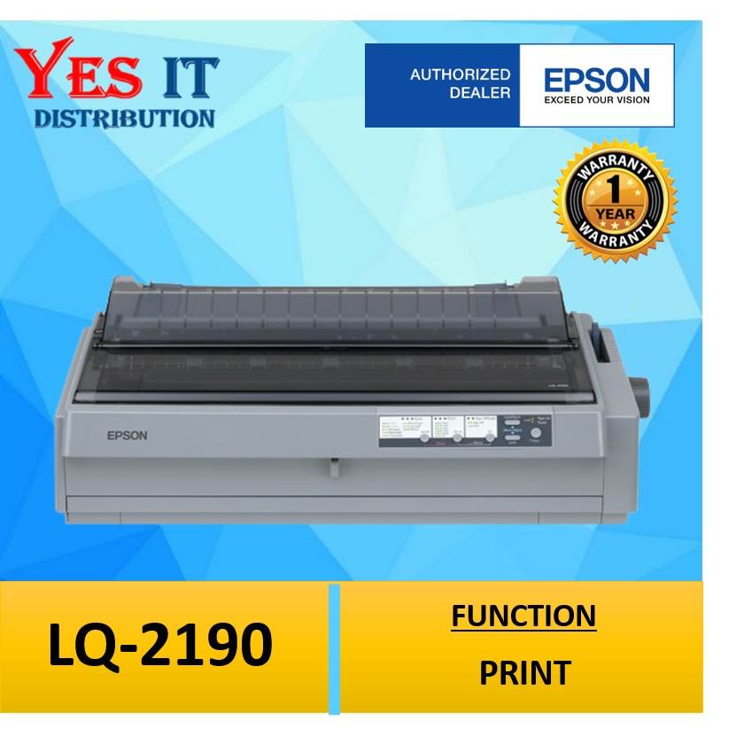 Epson LQ2190 Dot Matrix Printer Shopee Malaysia