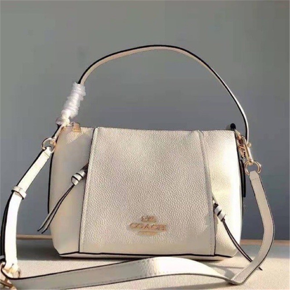 Coach 1600 1597 Small Marlon Shoulder Bag in Signature Canvas Women