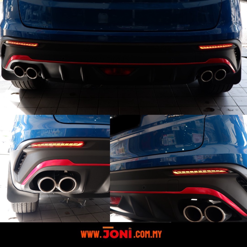 Proton X50 Rear Bumper Reflector Lamp LED with Sequential Signal Mode 1 ...