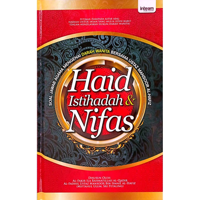 Inteam Haid Istihadah And Nifas Shopee Malaysia