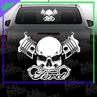 Car Sticker Ford Ranger Skull Sticker